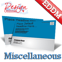 EDDM® Postcard Template Miscellaneous