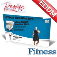 Fitness Center EDDM® Templates