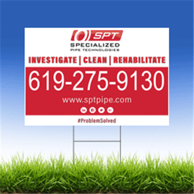 Yard Sign - Double Sided