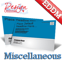 EDDM&#174; Postcard Template Miscellaneous