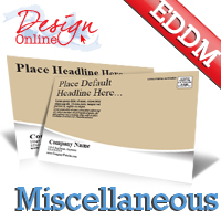 EDDM® Postcard Template Miscellaneous