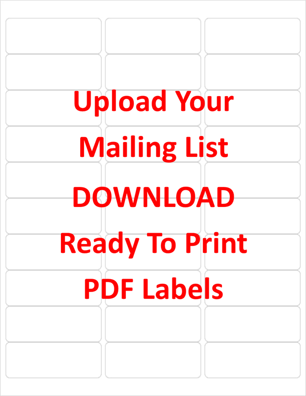 Create a new document of labels using the avery