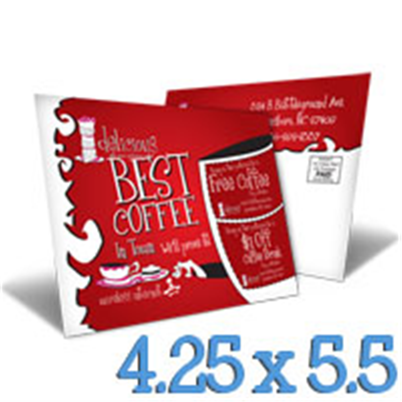 Jumbo 8.5 x 5.5 Postcard Printing Direct Mail Postcards