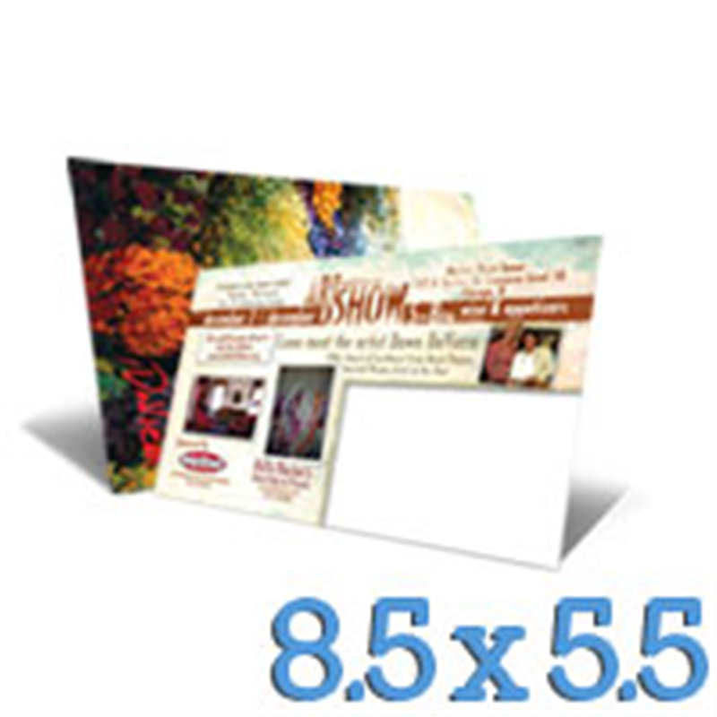 Jumbo 8 5 X 5 5 Postcard Printing Direct Mail Postcards