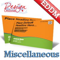 EDDM&#174; Postcard Template miscellaneous